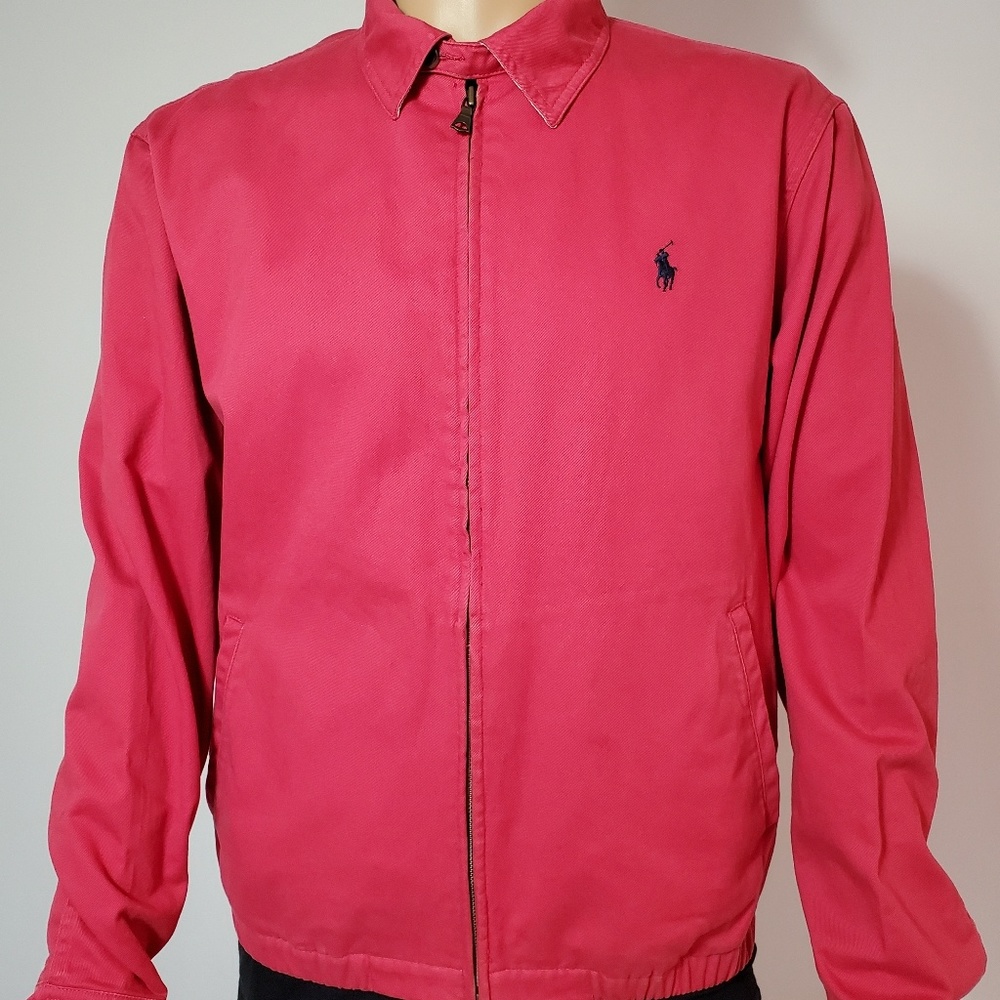 Pink Polo Jacket